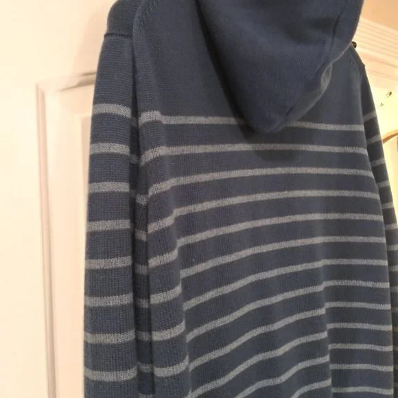 Banana Republic Heritage Striped Sweater Hoodie